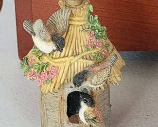 Danbury Mint birdhouse ornaments