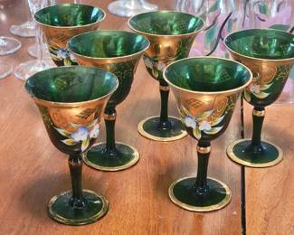 Vintage glassware