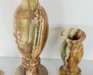 Marble vases
