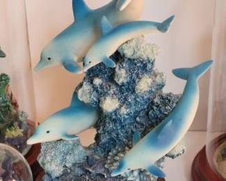 Resin sculptures
