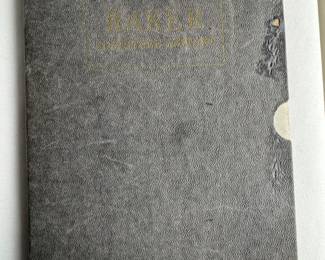 Vintage Baker Furniture Library pamphlet set