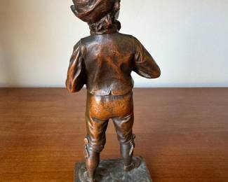 M. Lindenburg bronze  8.5"h