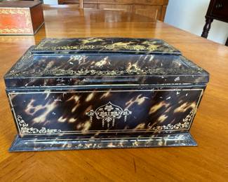 William Crawford biscuit tin                                                                    4.5"h x 8.5"long x 5"w 