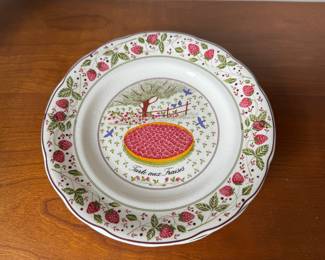 Gien dessert plates