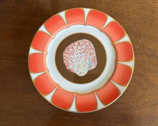 Pr. Lynn Chase "Coquilles Des Meres" plates  8.5"