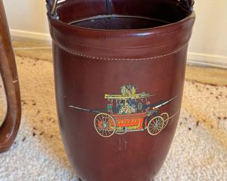 English leather bucket