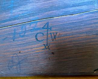 Vintage caddy-style jewelry box 6"h x 10" long x 6"d 