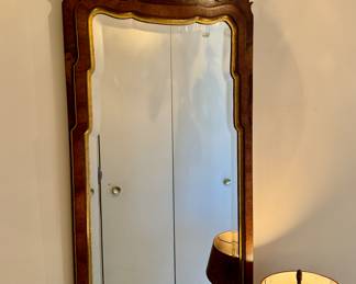 Vintage "Hampton Court" mirror                                            42"h x 18"w 