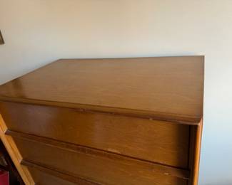  Widdicomb chest by Robsjohn-Gibbings                                       46"h x 334"w x 21.5"d