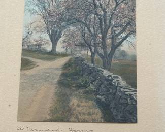 Wallace Nutting colored photograph