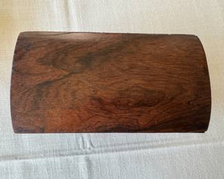 Domed tea caddy             5"h x 8"w x 4.5"d