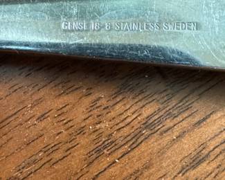 Gense 18 Focus Sweden stainless flatware