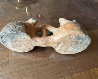 Pre-Columbian-style  double figure