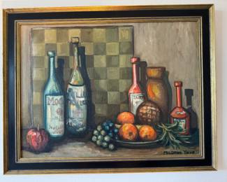 Mildred Yohe  still life 21.5"h x 28"w 