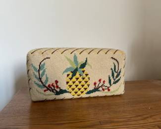 needlepoint brick doorstop