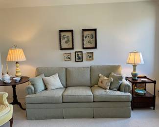 Walter E. Smithe three cushion sofa                                                        82" long x 36"d