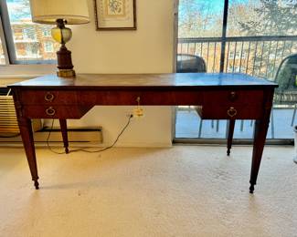 Vintage Baker desk                                                                         29"h x 60"w x 24"d     as found              