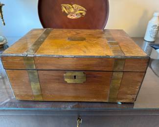 Antique writing box 