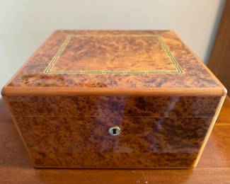 Dunhill humidor   9" x 10" 