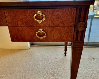 Vintage Baker desk                                                                         29"h x 60"w x 24"d     as found  