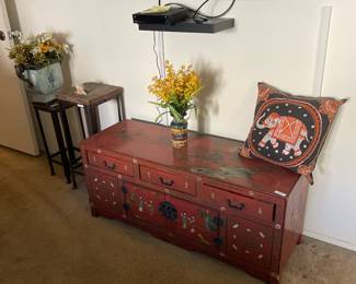 Red laquer Asian $50