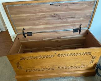 Cedar chest $30