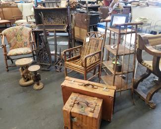 Large Suitcase Pulled.