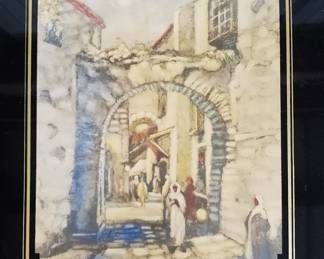 Reverse Painting on Glass