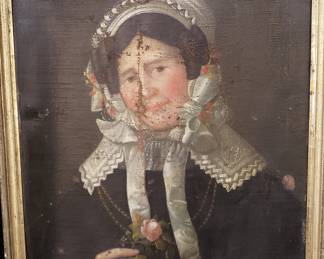 Pair of 18th. C. Companion Portraits