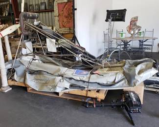 Flying Raft, functional Movie Prop