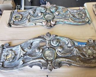Antique Architectural Carved Wood Elements