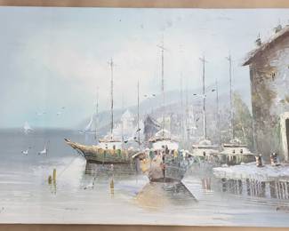 Seaside Painting
