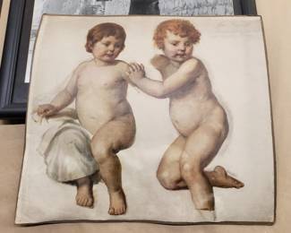 Antique Baby Portrait