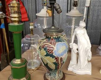 LOTS of Table Lamps