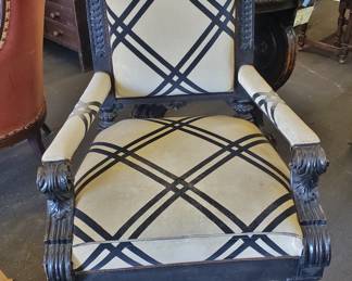 Victorian Black Forrest Arm Chair