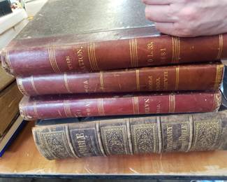 Antique Leather Books