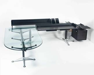 Enormous Modular Desk Unit by Bruce Burdick for Herman Miller (ours is larger than this!)
