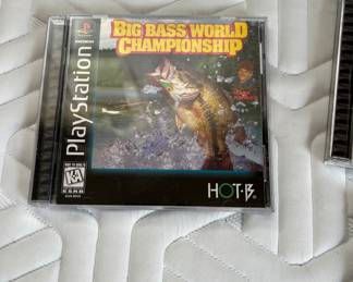 Big bass, world championship, PlayStation game