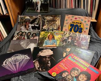 Albums, CDs, and 45s from the 50s to today