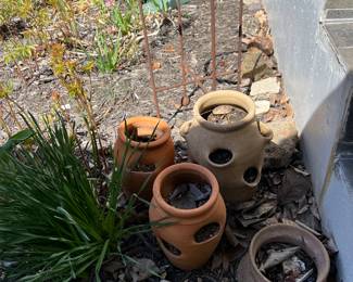 Chicks and hens planters