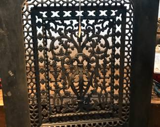 Large fireplace grate Antique