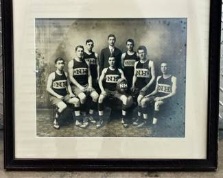 Vintage athletic photo