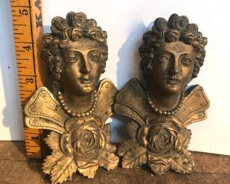 Victorian bronze figural castings 