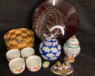 Kutani Ginger Jar Other Japanese Collectibles