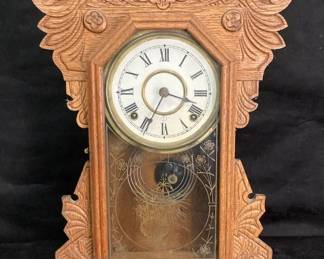 Oak Mantle Clock