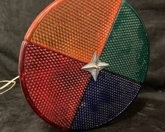 Vintage Color Changing Light For Aluminum Christmas Tree