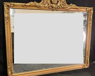 Vintage Gold Framed Wall Mirror