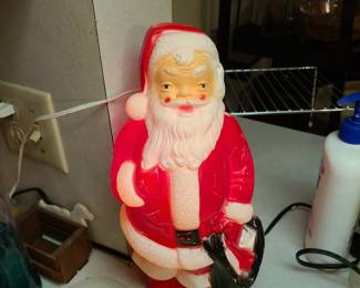 Small Santa Blow mold..