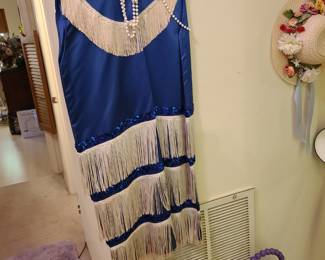 Flapper Dress w Fringe