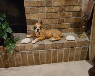 Awesome  Boxer  figurine